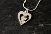 Heart of Scotland small pendant
