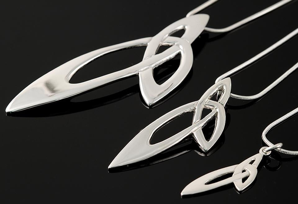 Triquetra Line of Life Pendant