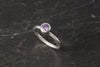 Wild Flower Stacking Rings - Amethyst Ring