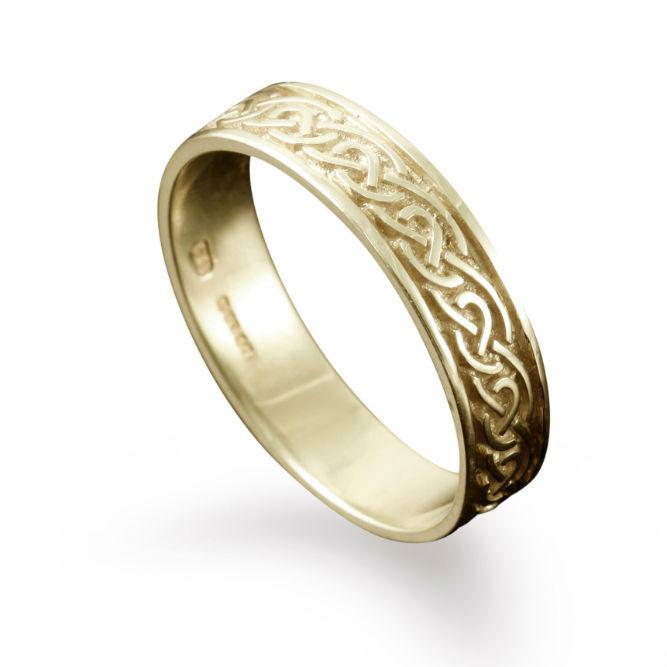 St. Ninian's Isle Ring in 9ct Yellow Gold