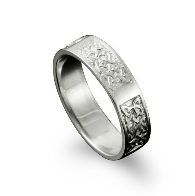 Whalsay Celtic Ring in Silver