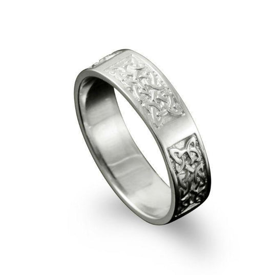 Whalsay Celtic Ring in Silver