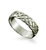 Havra Celtic Ring in Platinum