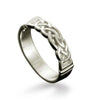 Linga Celtic Ring in Platinum