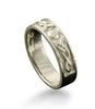 Oxna Celtic Ring in 18ct White Gold