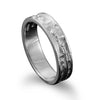 Thistle Wedding Ring in Silver