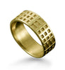 Charles Rennie Mackintosh ring in 18ct Yellow Gold