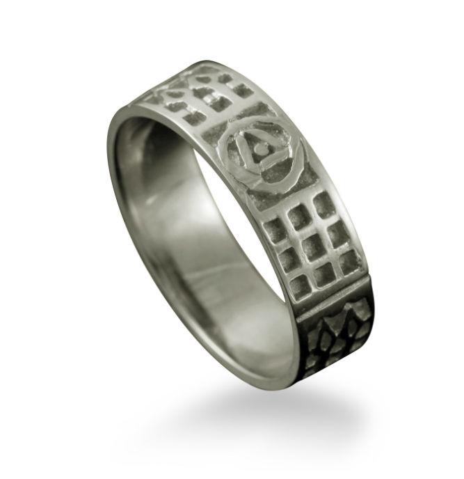 Charles Rennie Mackintosh Rose ring