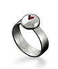 Peerie Smoorikins Heart Ring in Silver
