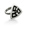 Triquetra Triangle Ring