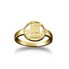 Viking Galley Ring Small in 18ct Yellow Gold