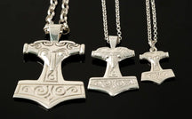 Load image into Gallery viewer, Mjöllnir - Thor&#39;s Hammer small Pendant
